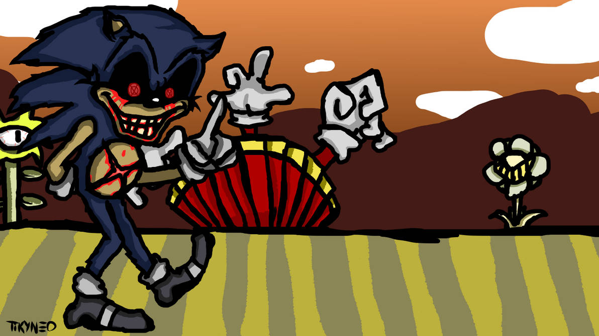 Sonic.exe/Lord X by HeroNoFear on DeviantArt