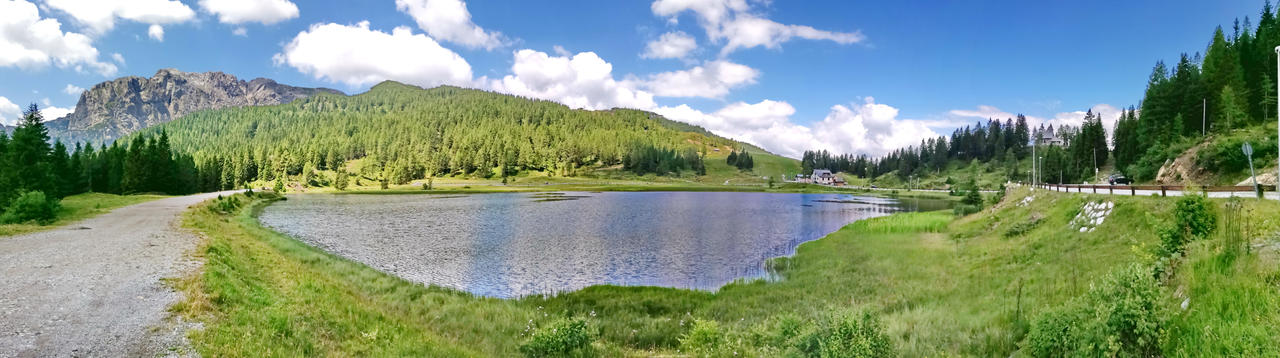 Pramollo Lago di Pramollo Panorama by travelie on DeviantArt