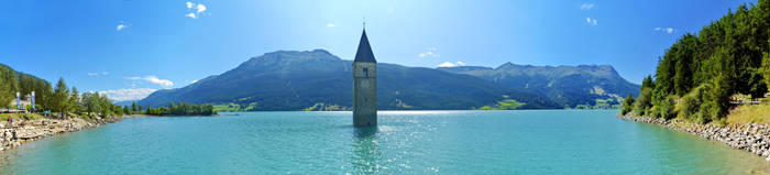 Graun im Vinschgau Panorama