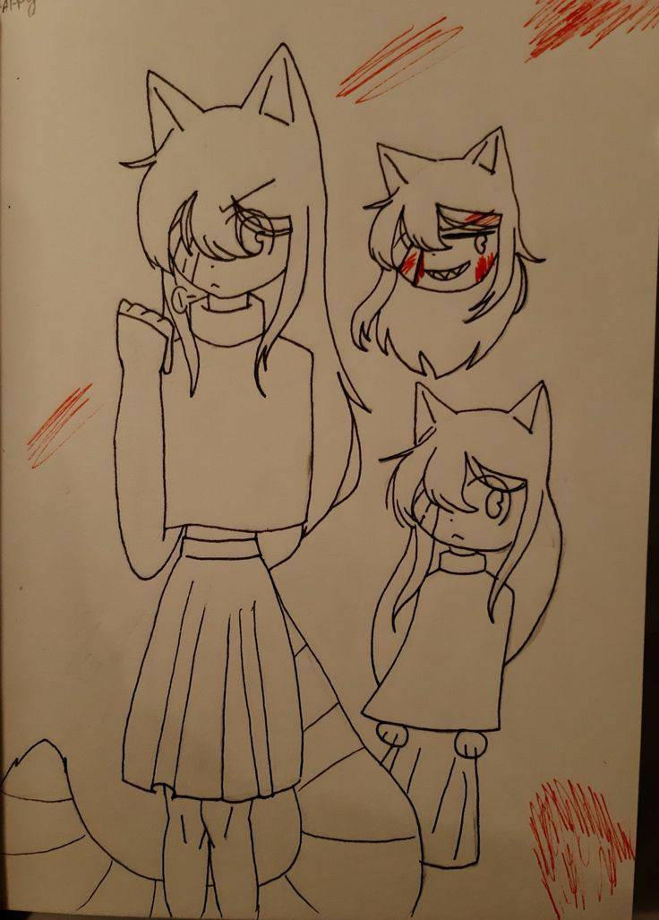 My oc in Happy tree friends by Gabiniteunivers on DeviantArt