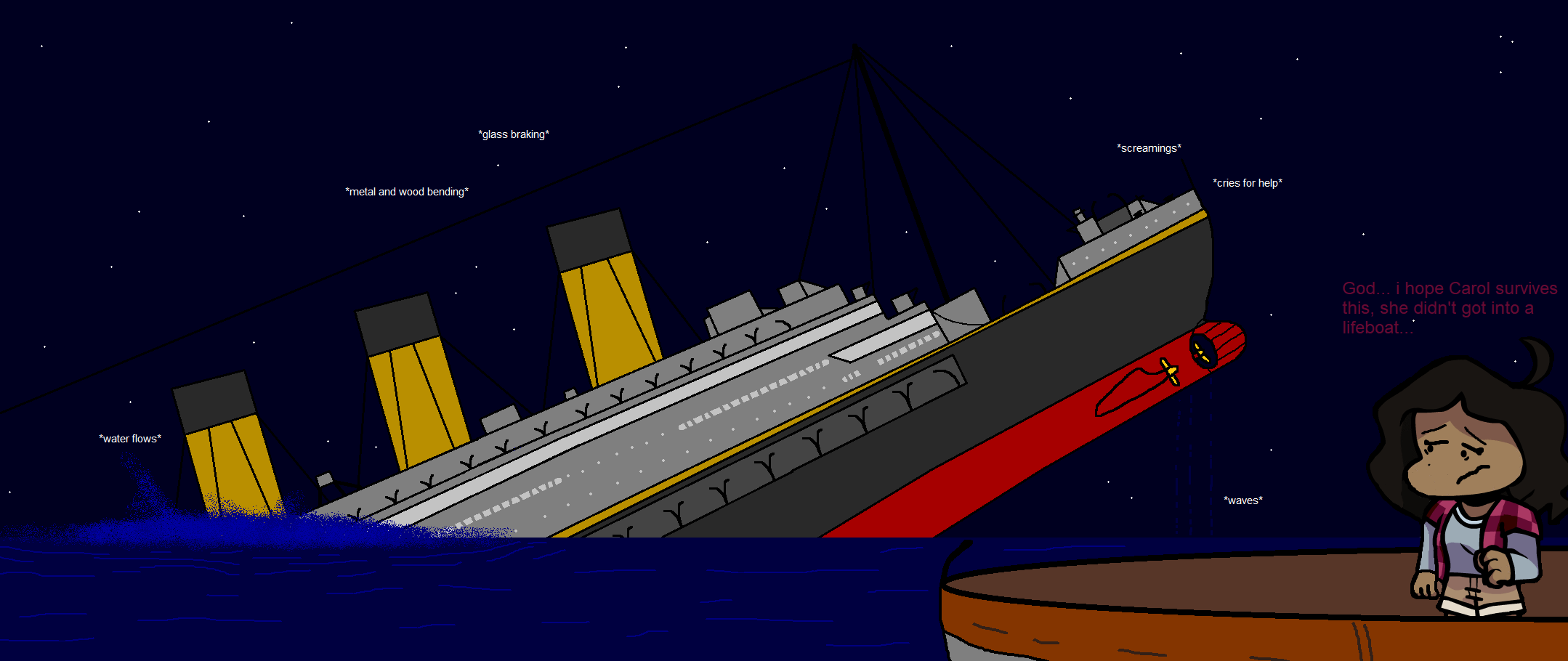 Sunday's POV on the Titanic II by D4ni3l001 on DeviantArt