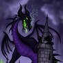 Maleficient as a dragon