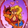 Crash and Tawna Valentine's day 2026
