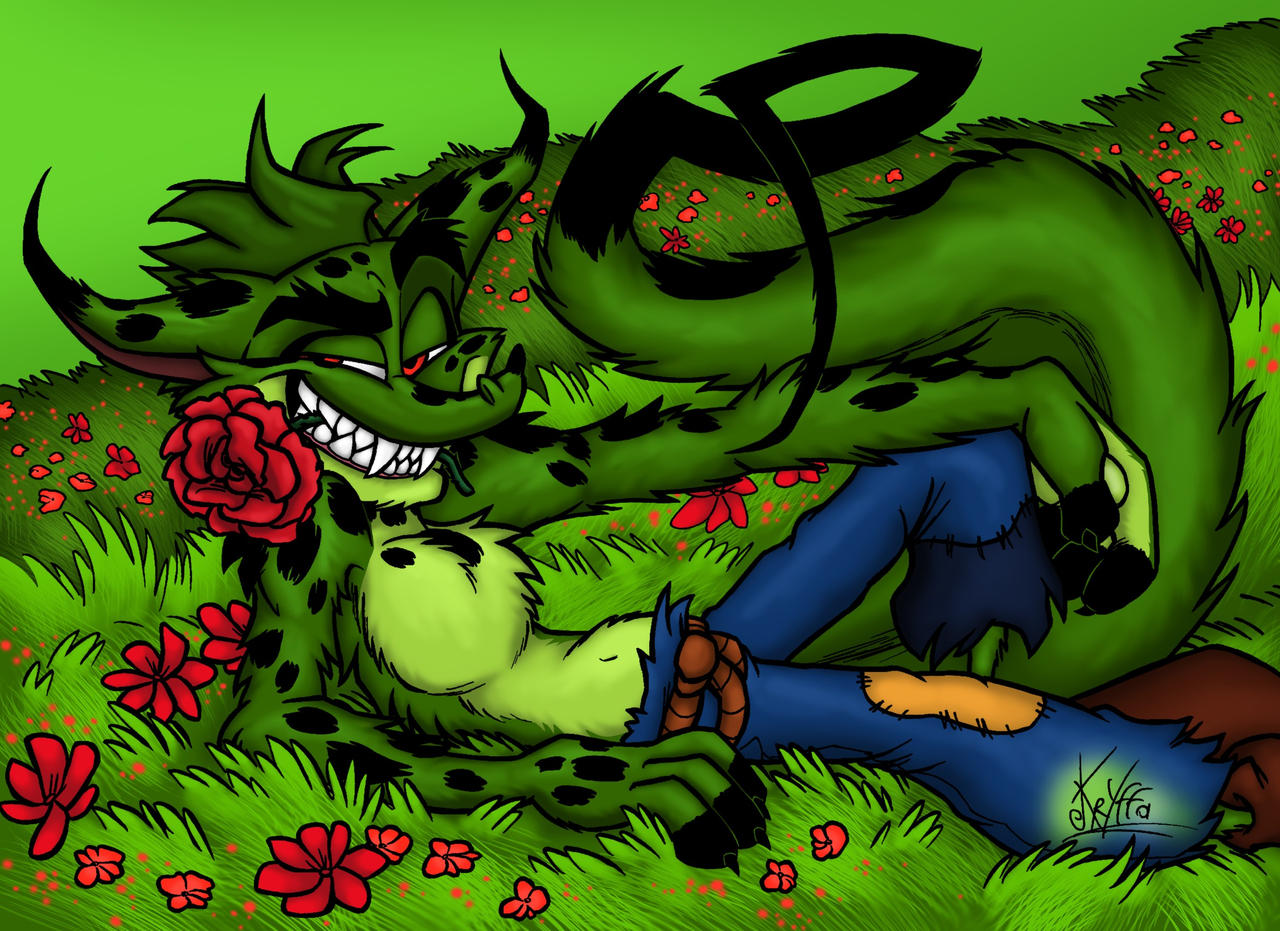 Carn Xaddou green artwork