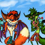 Crox and Carn on Summer Vacation