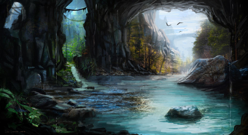Caves Remastered by JulioDionizioArt on DeviantArt