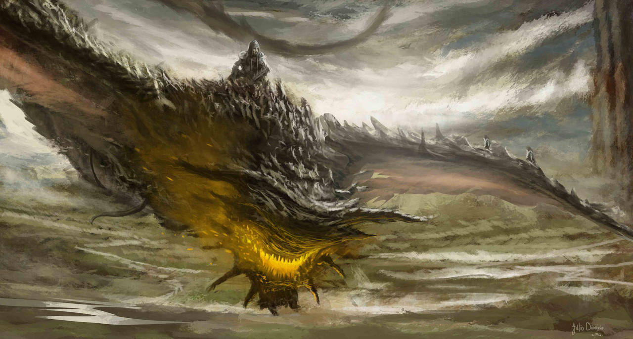Dragon ride by JulioDionizioArt on DeviantArt