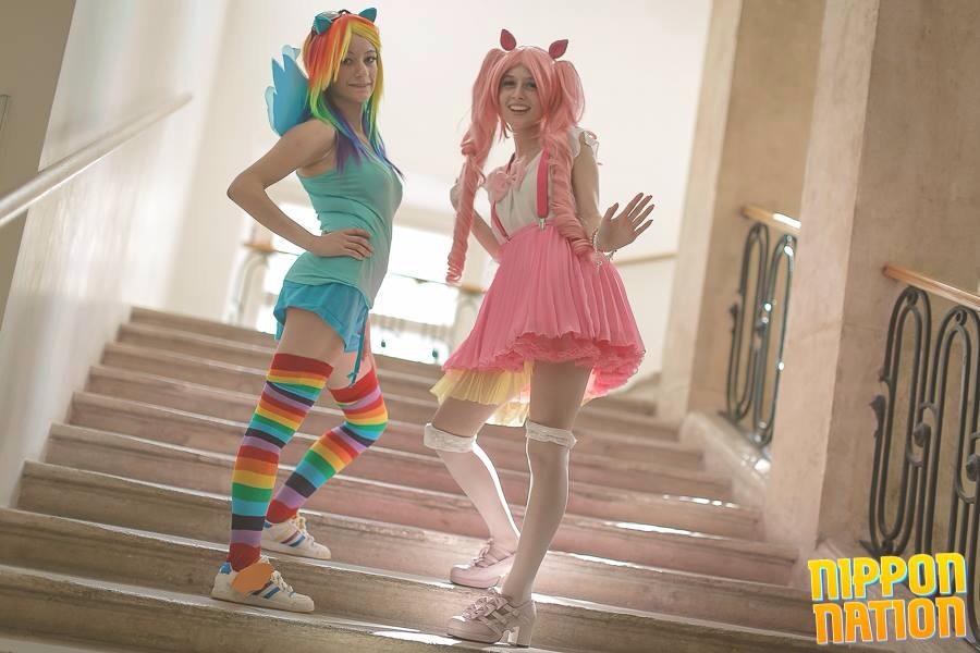 MLP Rainbow Dash and Pinkie Pie