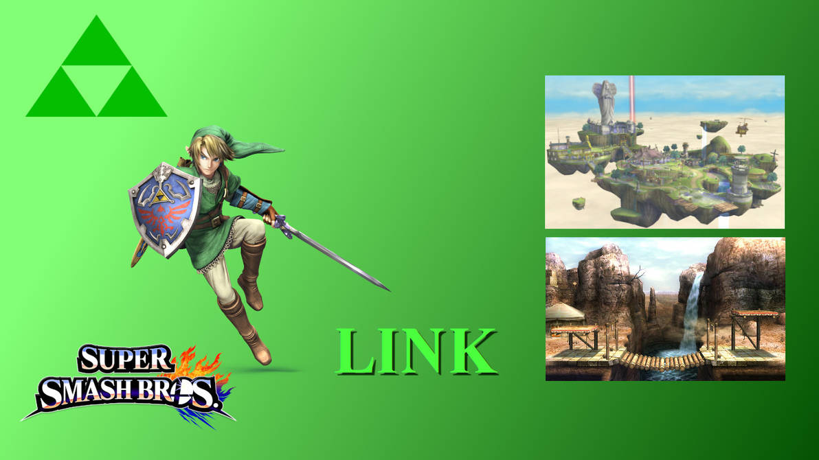 Super Smash Bros. Wii U 3DS Link Wallpaper by ZincGZZ on DeviantArt