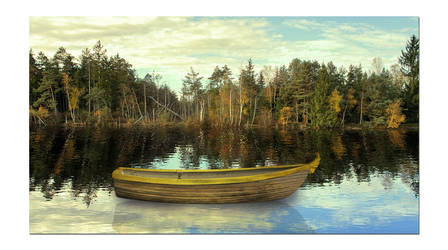 Boat In The Lake