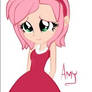 Amy Rose version my little pony-equestria girl.