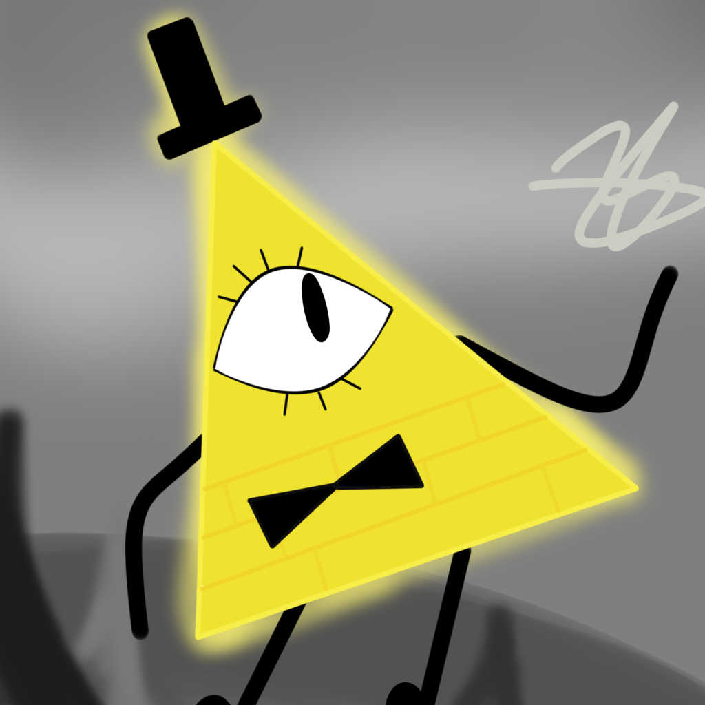 Bill Cipher Fan art by IsaiTheHedgedog on DeviantArt