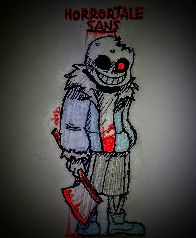 Horrortale Sans by SrNanoVega on DeviantArt