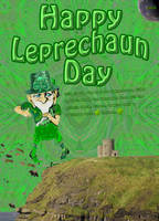Happy Leprchaun Day - Atheist poster