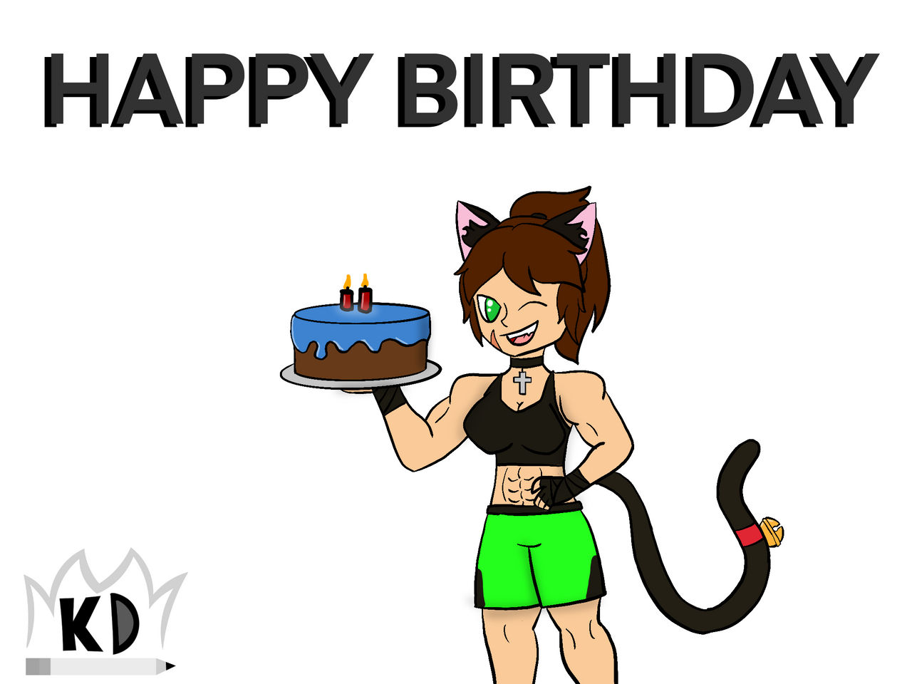 Birthday Flex~ by Curiousbun on DeviantArt