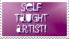 Self taught artist - stamp
