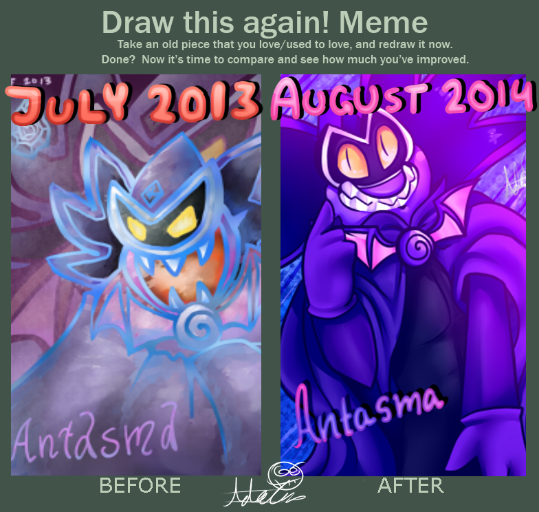 Draw this again meme - Antasma