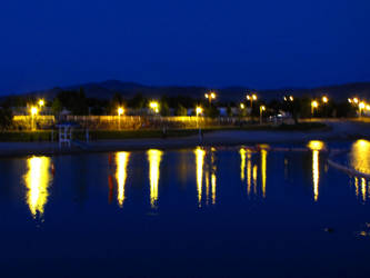 Night Reflections on the Marin