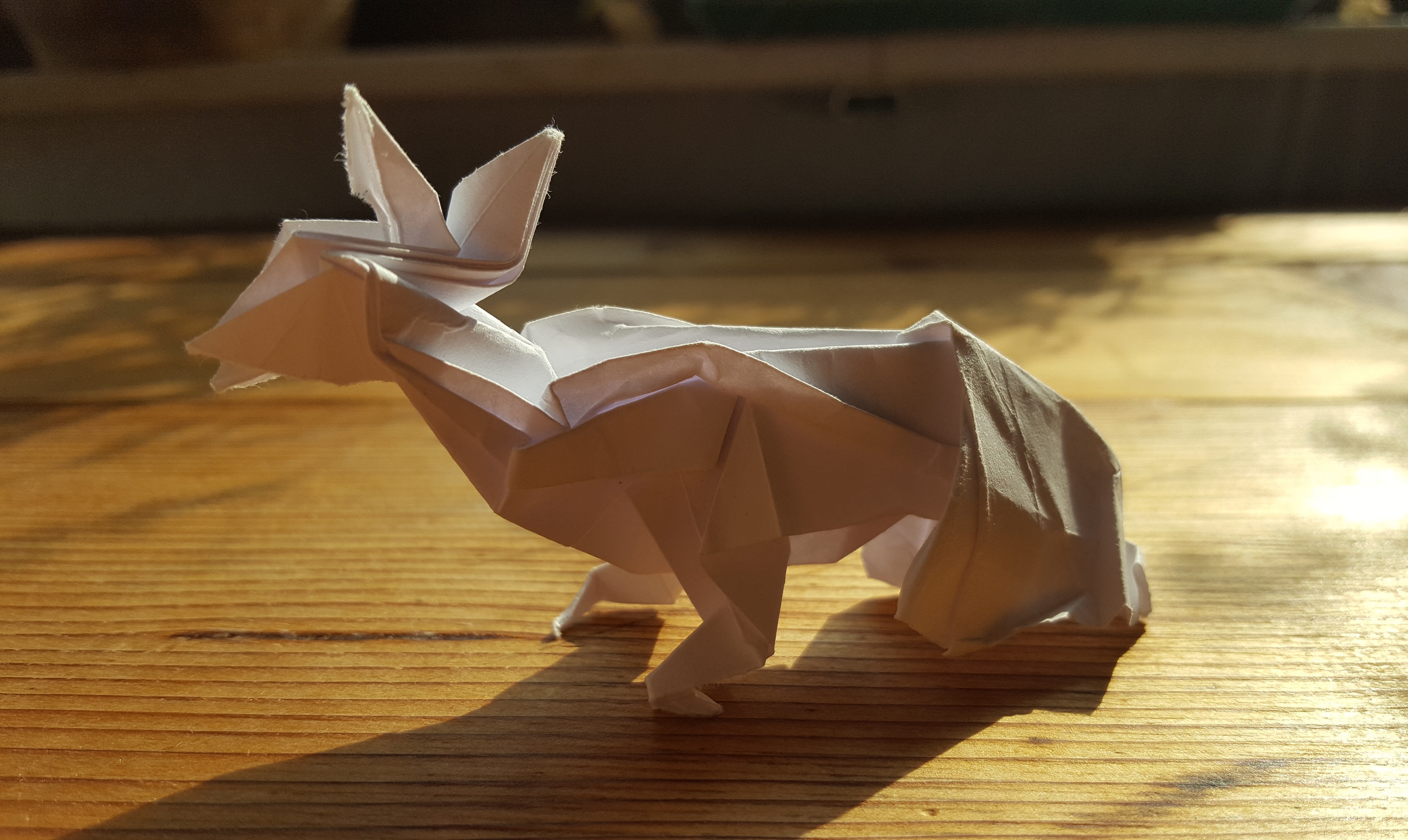 Origami: Sitting Deer