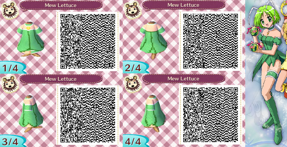 Animal Crossing QR Code Mew Lettuce