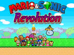 Mario and Sonic Revolution Poster by ShiningStar5022