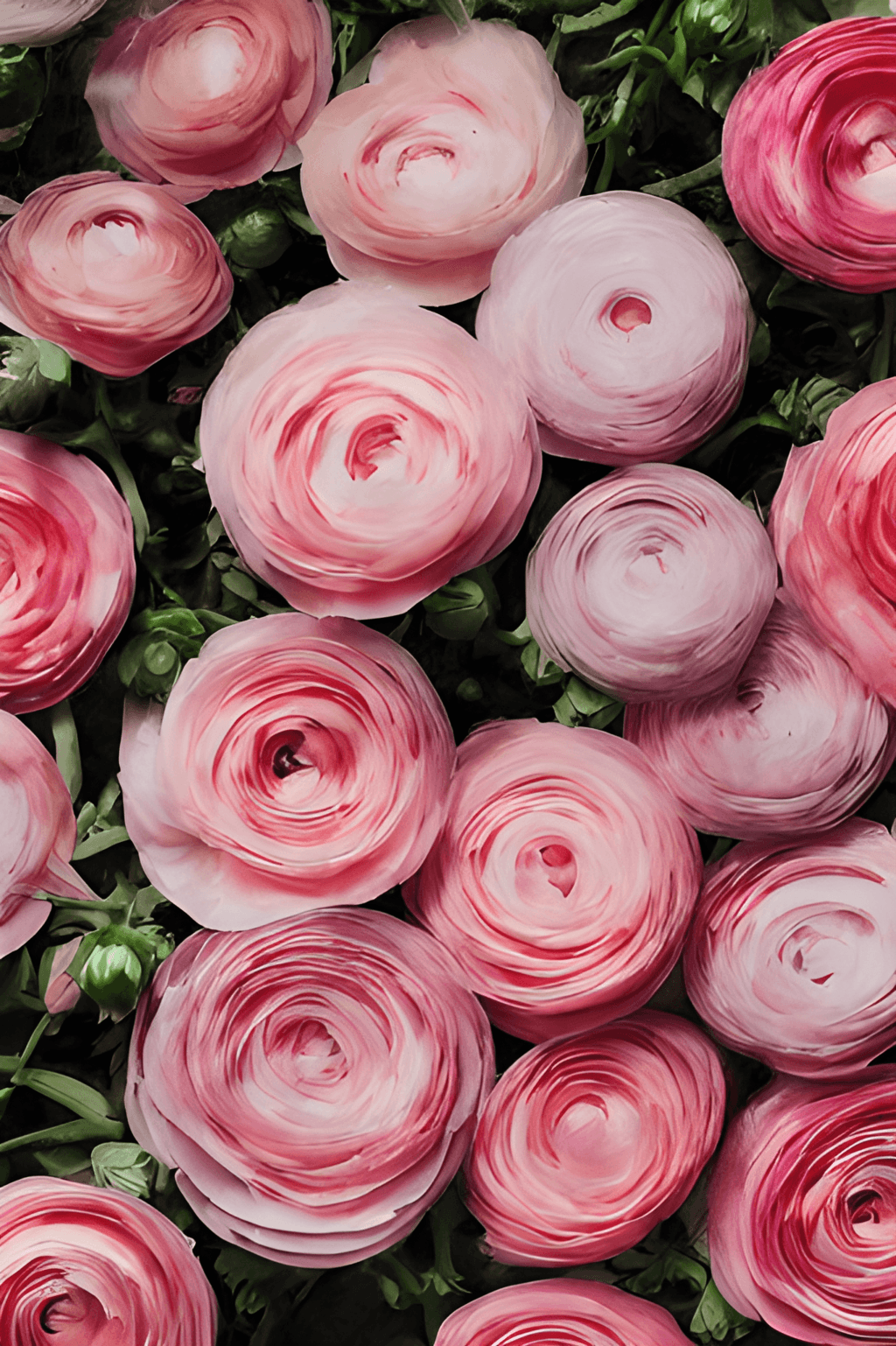 Floral iPhone Wallpaper Pink Ranunculus Background by WakeMeUpInMadrid ...