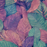 Vintage Leaves Pattern Wallpaper