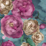 Peonies Watercolor Background