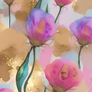 Abstract Watercolor Flowers Wallpaper