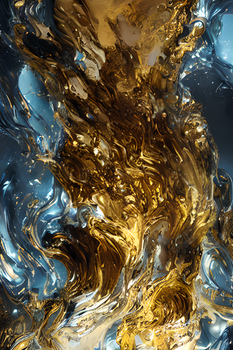 Abstract Gold Texture