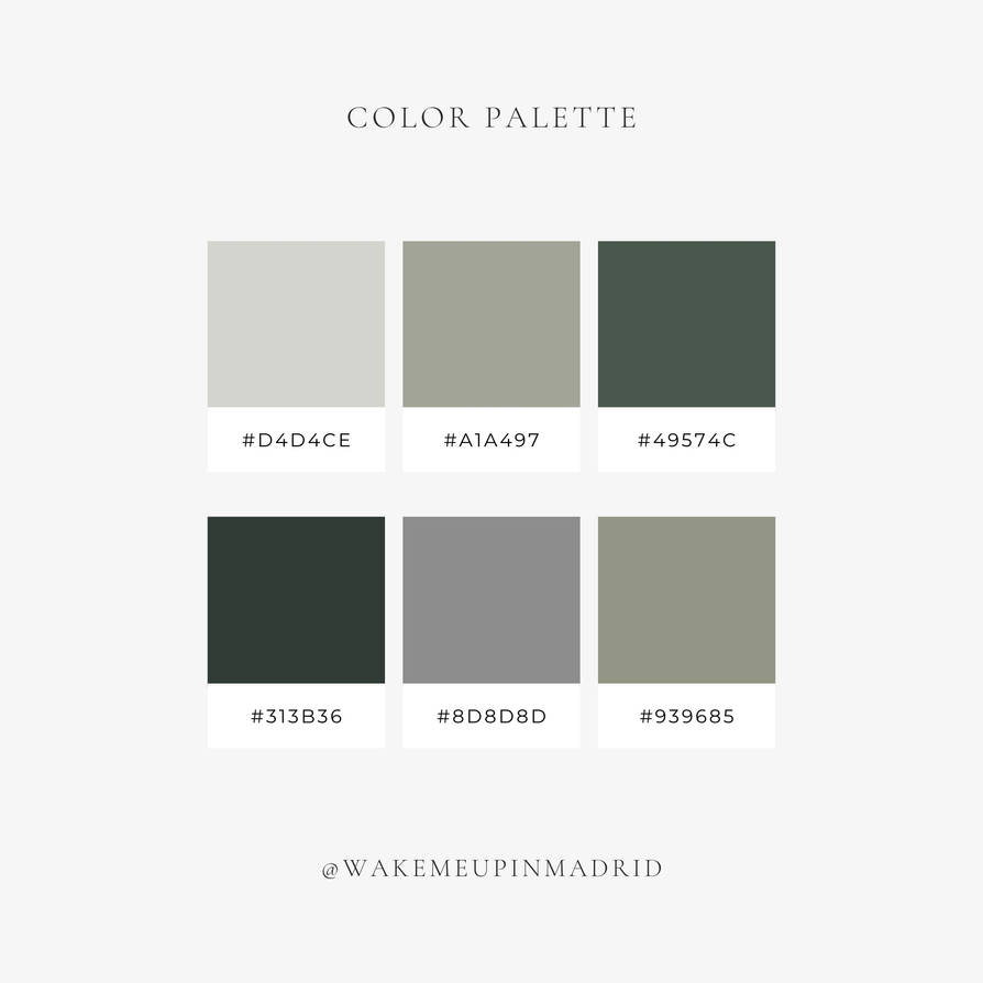 Color Palette #1 by WakeMeUpInMadrid on DeviantArt