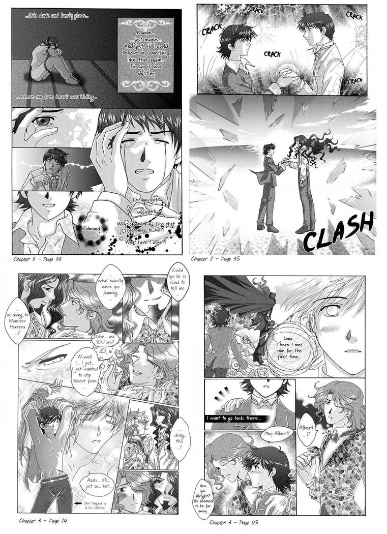 Get Wallpaper Gankutsuou Dou Sample Pages By Lucrecia On Deviantart Free HD