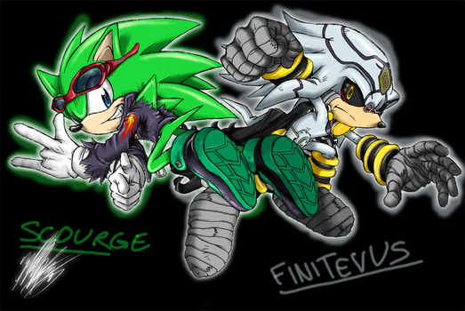 Scourge and Dr.Finitevus