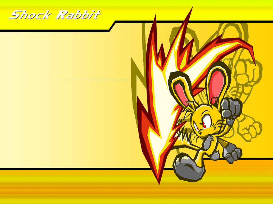 Shock Rabbit Wallpaper by ShockRabbit on DeviantArt