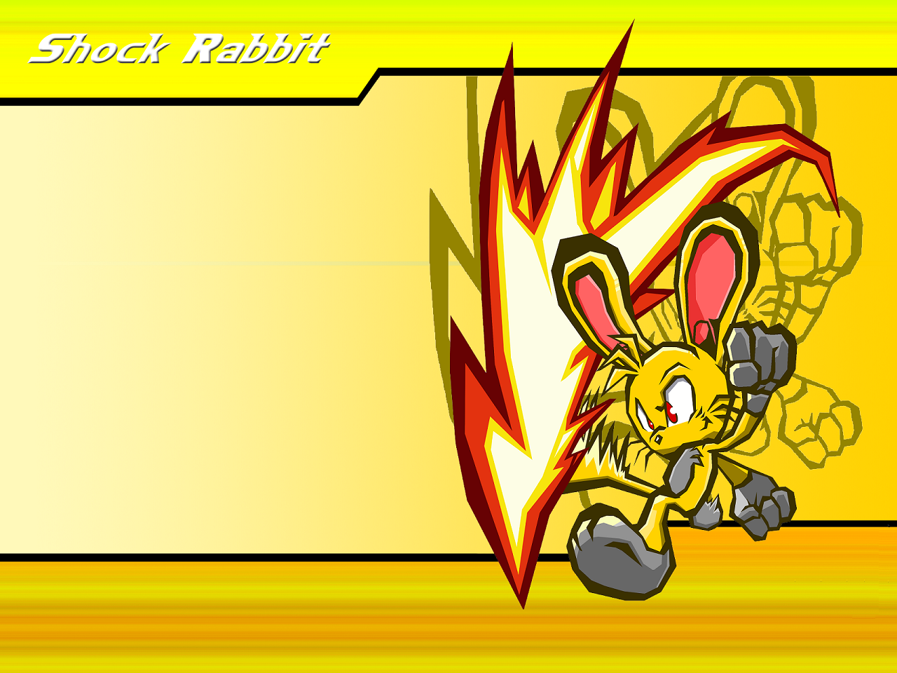 Shock Rabbit Wallpaper by ShockRabbit on DeviantArt