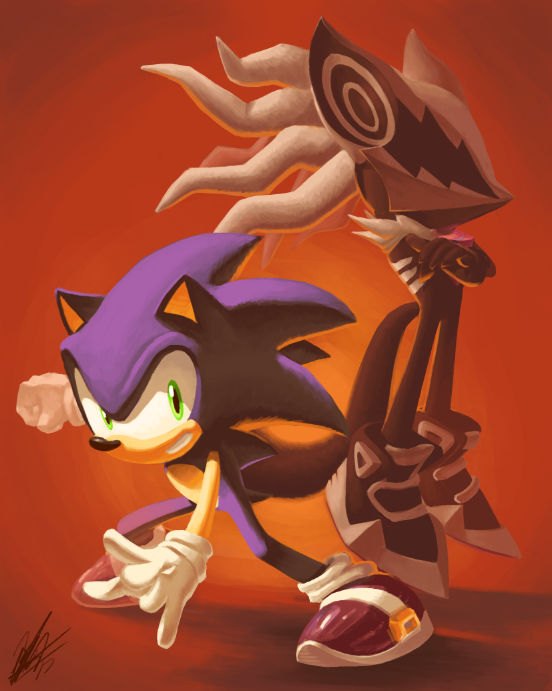 Sonic Forces me to Paint