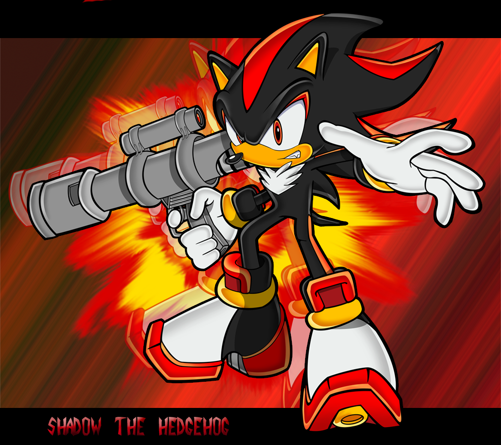 Shadow The Hedgehog With Rocket Lancher No Lightin by ShadowY518 on  DeviantArt