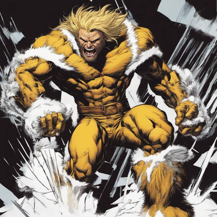Sabretooth from the X men by justin13122 on DeviantArt