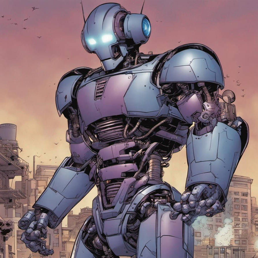 Sentinel Evolution The Sentinel Robot from X-Men Comics by justin13122 on DeviantArt