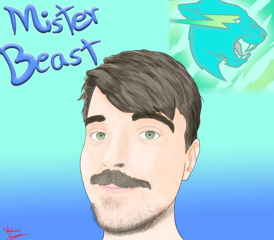 desenho mr beast