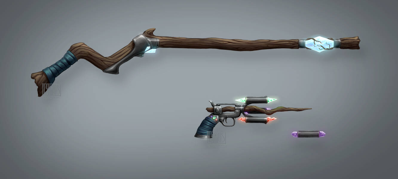 Wizard guns? by Lykus on DeviantArt