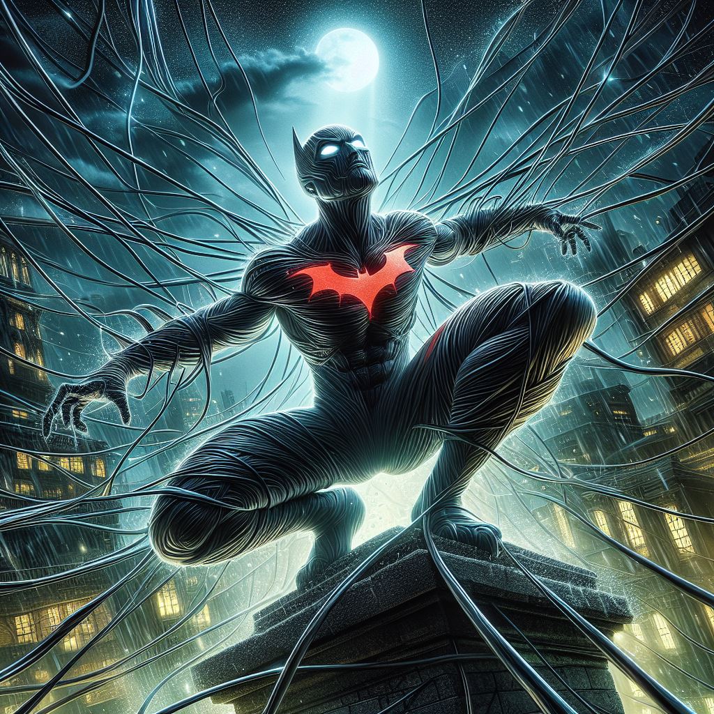 Dc Character Inque Batman Beyond Covered in Inque by bevelaca on DeviantArt