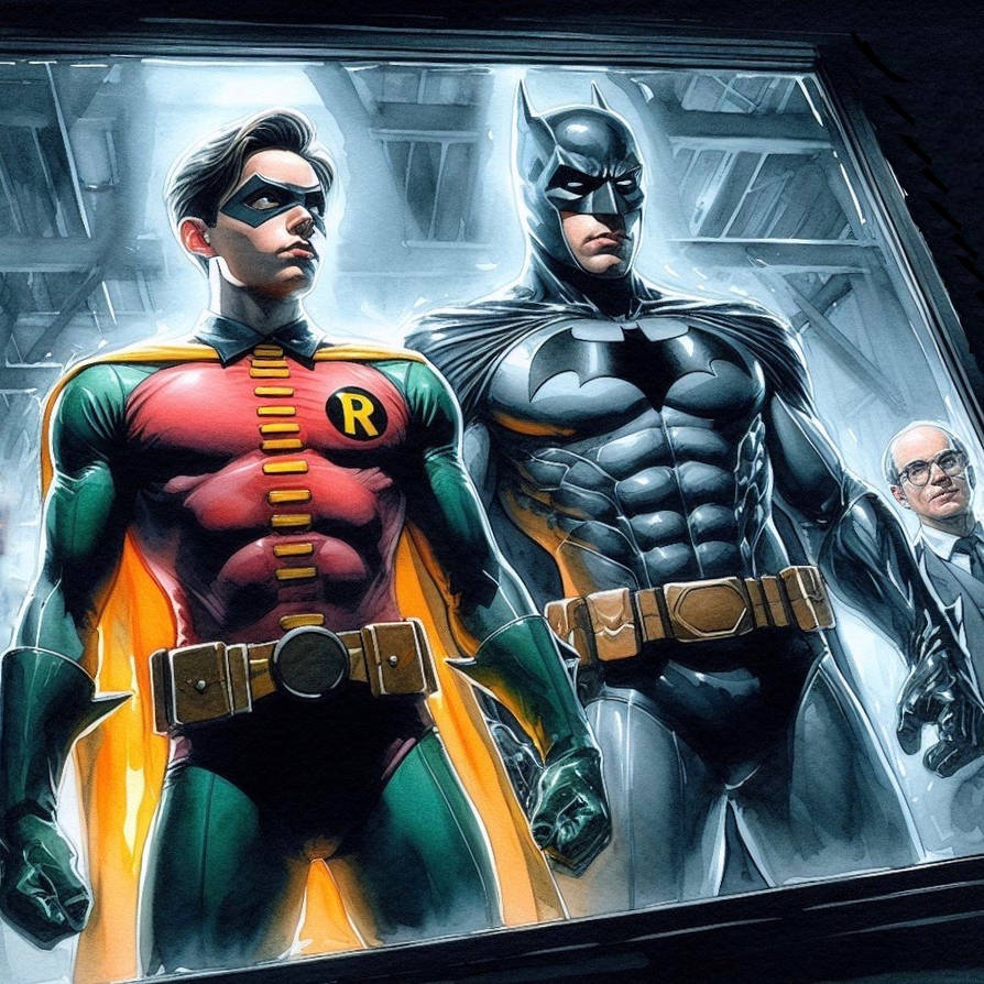 Robin Victim Batman and Robin Victims of Alvino Ray Gun by bevelaca on DeviantArt