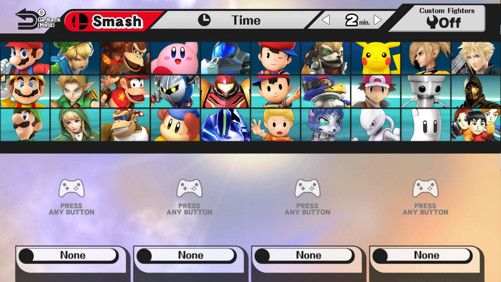 Super Smash Bros. Beyond Starter menu by NoahLC on DeviantArt