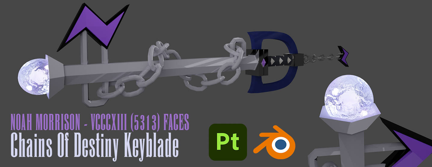 Destiny Keyblade Chains of Destiny Keyblade by NoahLC on DeviantArt