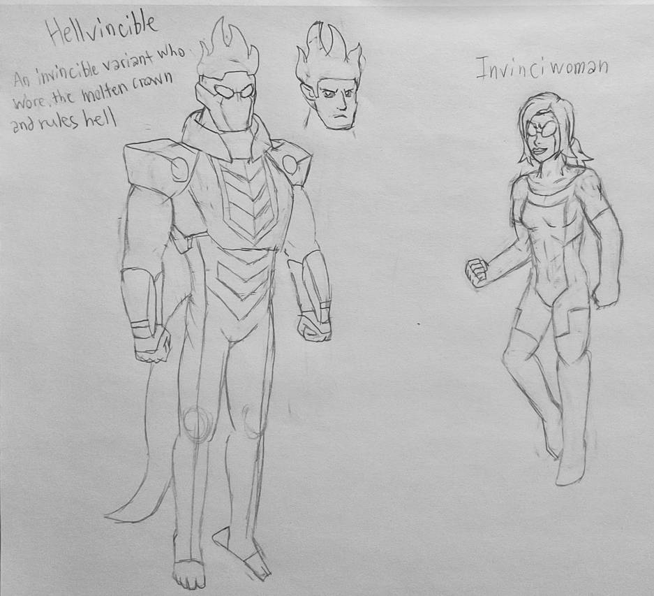 Invincible Collab Invincible collab sketch: Evil Invincibles Part 1 by NoahLC on DeviantArt