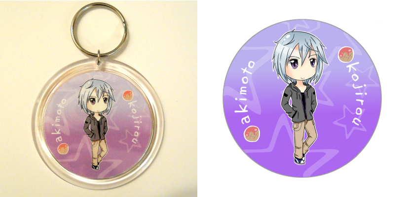 Ichigopan Kojirou Keychain by fearthebread
