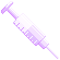 Purple Syringe