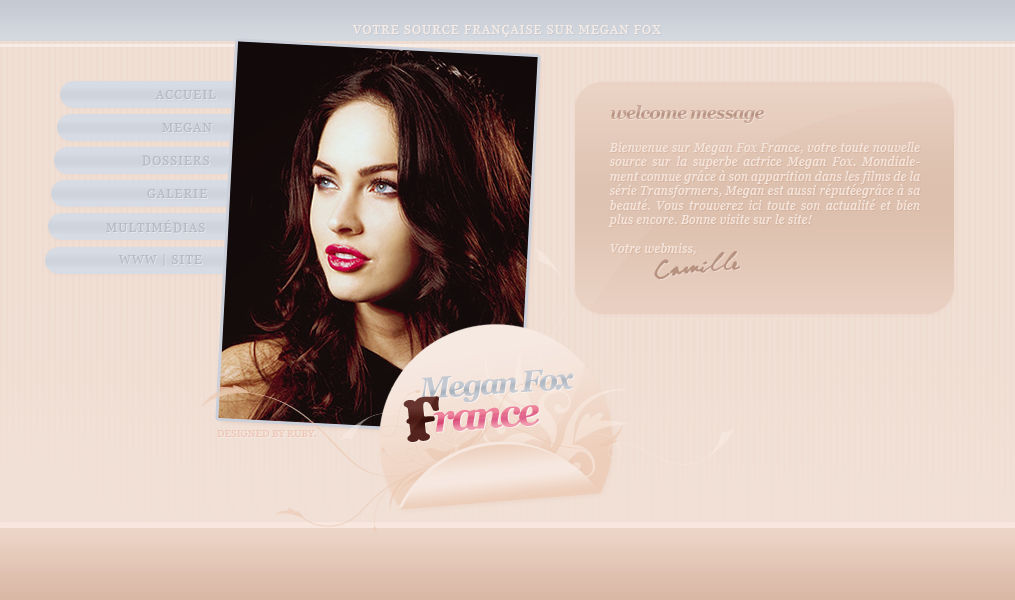 Layout Rant Megan Layout Megan Fox France by Shyvana on DeviantArt