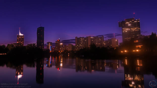 Vienna International Center - Nightshoot